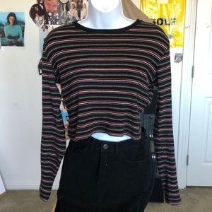 brandy melville stripped long sleeve